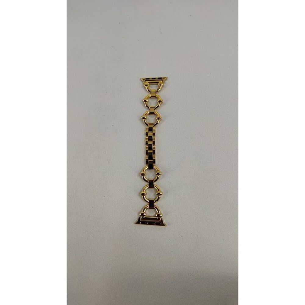 Quince Women Stainless Steel Chain Link Smartwatch Band Gold OS